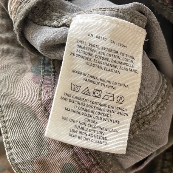 Anthropologie Camo Jefferson Slim Utility Trousers - Picture 7 of 9